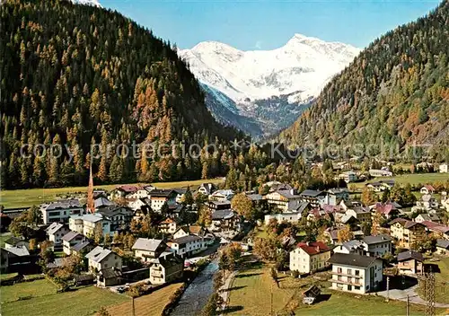 AK / Ansichtskarte Mallnitz_Kaernten Gesamtansicht Hoehenluftkurort Sommerfrische Tauerntal mit Geiselkopf Nationalpark Hohe Tauern Mallnitz Kaernten