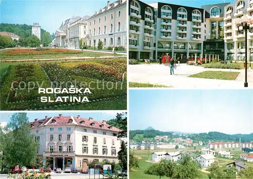 AK / Ansichtskarte Rogaska_Slatina Teilansichten Hotel Park Modernes Gebaeude Rogaska_Slatina