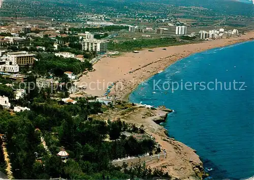 AK / Ansichtskarte Torredembarra Panorama Costa Els Munts y Playa vista aerea Torredembarra