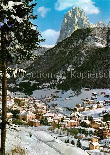 AK / Ansichtskarte Ortisei_St_Ulrich Val Gardena Dolomiti con il Gruppo del Sassolungo Langkofelgruppe Ortisei_St_Ulrich