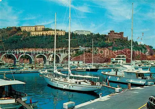 AK / Ansichtskarte La_Napoule_Plage Port et La Rague Centre de Repos des Mineurs Yachthafen La_Napoule_Plage