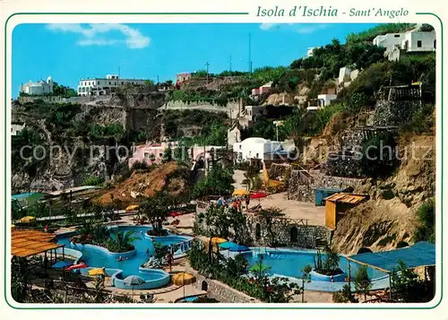 AK / Ansichtskarte Sant_Angelo_Ischia Giardini Terme Aphrodite Swimming Pool Sant_Angelo_Ischia