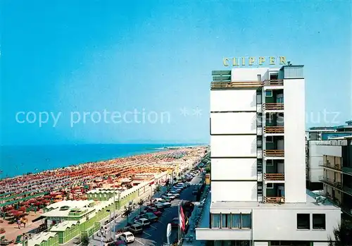 AK / Ansichtskarte Riccione Hotel Clipper Strand Promenade Riccione