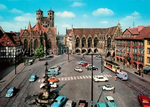 AK / Ansichtskarte Braunschweig Altstadtmarkt Kirche Braunschweig