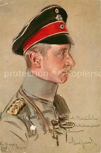 AK / Ansichtskarte Adel_Preussen Wilhelm von Preussen Adel Preussen