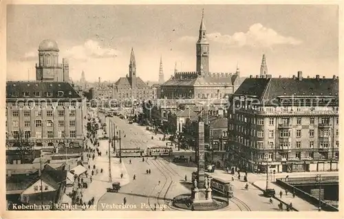 AK / Ansichtskarte Strassenbahn Kobenhavn Vesterbros Passage 