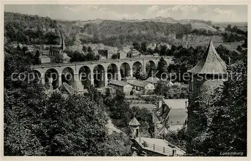 AK / Ansichtskarte Luxembourg_Luxemburg Viadukt Luxembourg Luxemburg