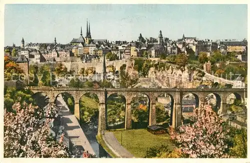 AK / Ansichtskarte Luxembourg_Luxemburg Vue Generale Luxembourg Luxemburg