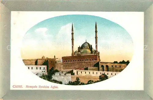 AK / Ansichtskarte Cairo_Egypt Moschee Ibrahim Agha Cairo Egypt