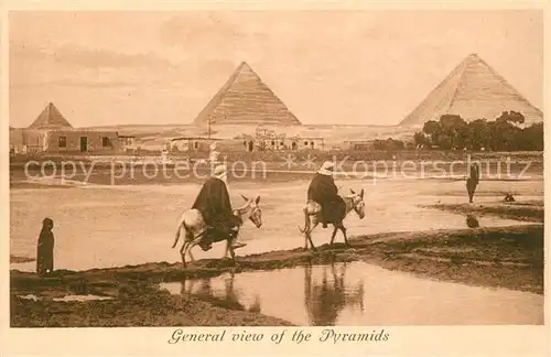 AK / Ansichtskarte Cairo_Egypt Pyramiden Cairo Egypt