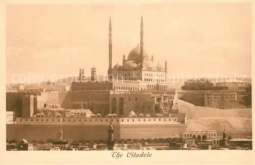 AK / Ansichtskarte Cairo_Egypt Citadelle Cairo Egypt