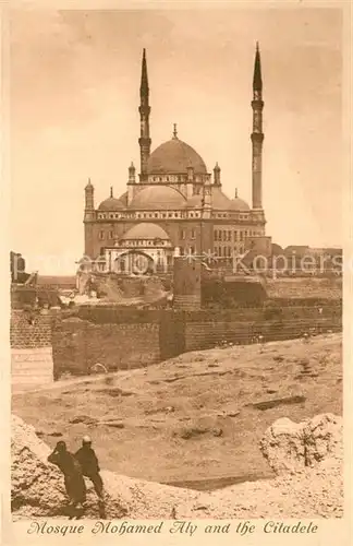 AK / Ansichtskarte Cairo_Egypt Moschee Mohamed Aly Citadelle Cairo Egypt