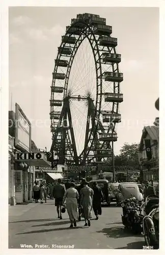 AK / Ansichtskarte Wien Prater Riesenrad Wien