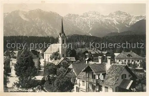 AK / Ansichtskarte Goisern_Salzkammergut_Bad Kirche Panorama Goisern_Salzkammergut_Bad