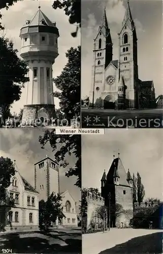 AK / Ansichtskarte Wiener_Neustadt Wasserturm Domkirche  Wiener_Neustadt