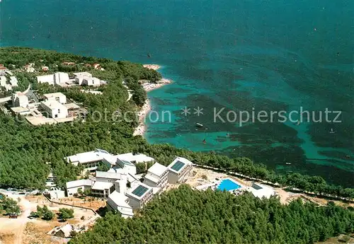 AK / Ansichtskarte Zagreb Fliegeraufnahme Hotelanlagen Zagreb