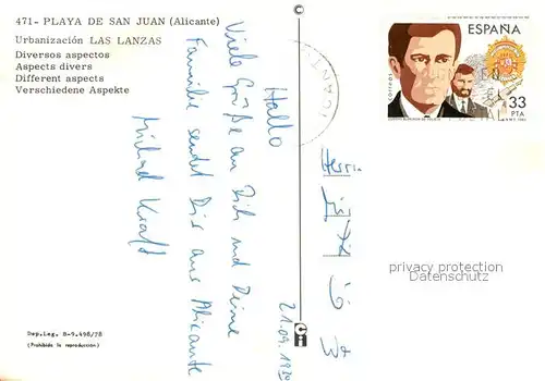 AK / Ansichtskarte San_Juan Strand Ansichten  San_Juan