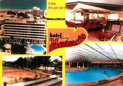 AK / Ansichtskarte Can_Picafort_Mallorca Hotel Montecarlo Can_Picafort_Mallorca