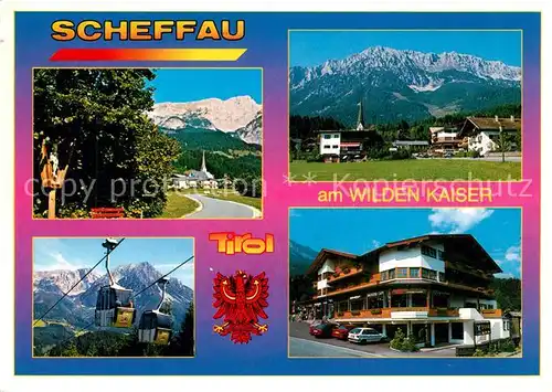 AK / Ansichtskarte Scheffau_Wilden_Kaiser Gondelbahn Brandstadl Scheffau_Wilden_Kaiser