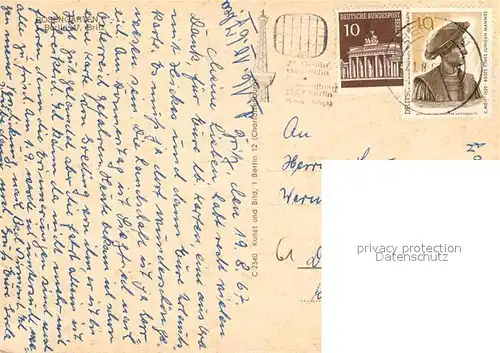 AK / Ansichtskarte Britz_Berlin Rosengarten Britz Berlin