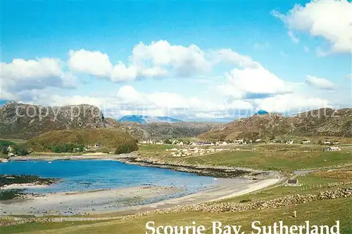 AK / Ansichtskarte Sutherland_Caithness_&_Sutherland Scourie Bay Landscape Sutherland_Caithness