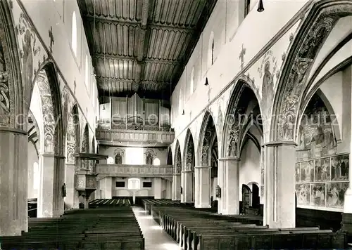 AK / Ansichtskarte Memmingen Inneres der Frauenkirche Memmingen