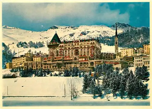 AK / Ansichtskarte St_Moritz_GR Badrutt s Palace Hotel St_Moritz_GR