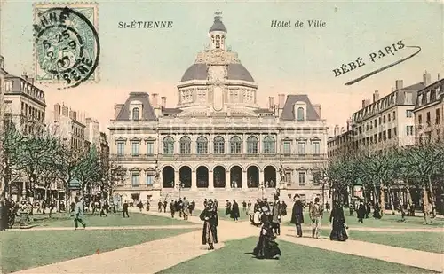 AK / Ansichtskarte Saint Etienne_Loire Hotel de Ville Saint Etienne Loire