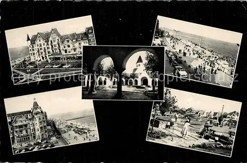 AK / Ansichtskarte Le_Zoute Hotel Plage Arcades Minigolf Le_Zoute