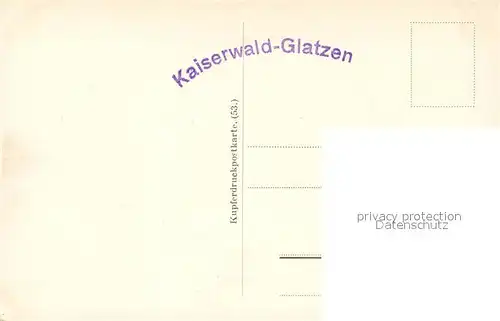 AK / Ansichtskarte Glatzen_Marienbad_Tschechien Jagdschloss Glatzen_Marienbad