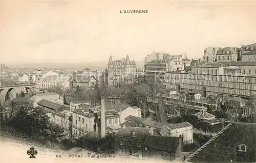 AK / Ansichtskarte Royat_Puy_de_Dome Vue generale Royat_Puy_de_Dome