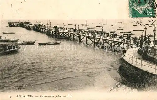 AK / Ansichtskarte Arcachon_Gironde La nouvelle Jetee Arcachon Gironde