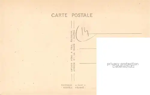 AK / Ansichtskarte Falaise_Calvados Le Gars de Falaise M?nner Laterne  Falaise_Calvados