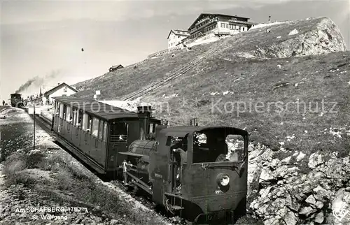 AK / Ansichtskarte Zahnradbahn Schafberg St. Wolfgang  