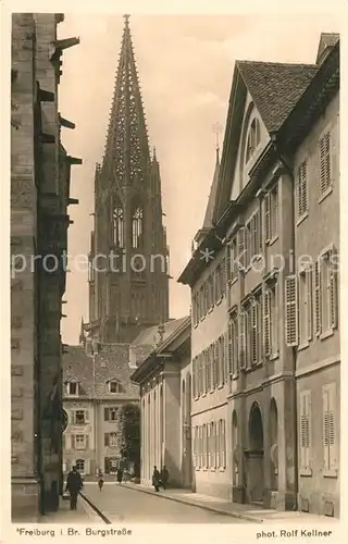 AK / Ansichtskarte Foto_Kellner_Rolf_Nr. 7894 Freiburg im Breisgau Burgstrasse  Foto_Kellner_Rolf_Nr.