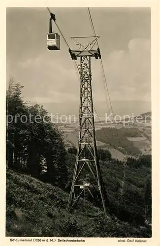 AK / Ansichtskarte Foto_Kellner_Rolf_Nr. 2207 Schauinsland Seilbahn Foto_Kellner_Rolf_Nr.