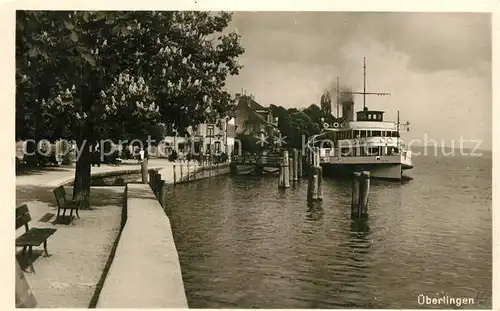 AK / Ansichtskarte Motorschiffe ?berlingen  