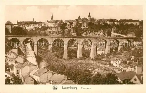 AK / Ansichtskarte Luxembourg_Luxemburg Viadukt Luxembourg Luxemburg