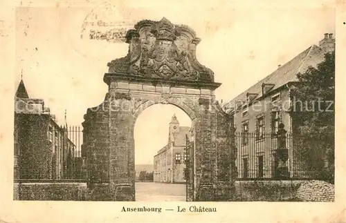 AK / Ansichtskarte Ansembourg_Tuntange Chateau Ansembourg Tuntange
