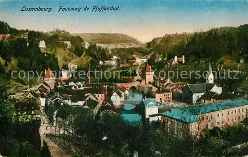 AK / Ansichtskarte Luxembourg_Luxemburg Faubourg de Pfaffenthal Luxembourg Luxemburg