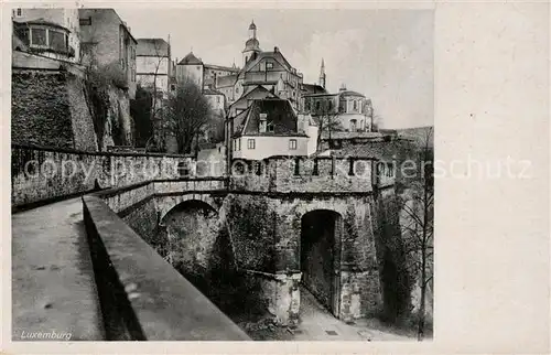 AK / Ansichtskarte Luxembourg_Luxemburg  Luxembourg Luxemburg