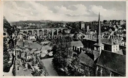 AK / Ansichtskarte Luxembourg_Luxemburg Rham und Grund Luxembourg Luxemburg
