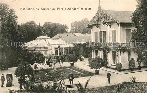 AK / Ansichtskarte Mondorf les Bains Habitation du docteur au Parc  Mondorf les Bains
