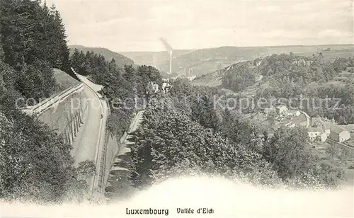 AK / Ansichtskarte Luxembourg_Luxemburg Vall? d`Eich Luxembourg Luxemburg