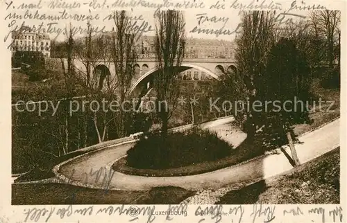AK / Ansichtskarte Luxembourg_Luxemburg  Luxembourg Luxemburg