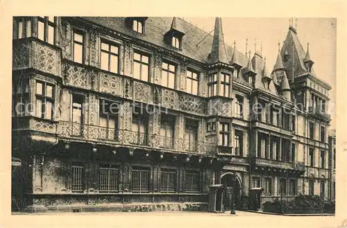 AK / Ansichtskarte Luxembourg_Luxemburg Palais Grand Ducal Luxembourg Luxemburg