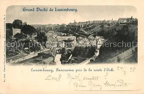 AK / Ansichtskarte Luxembourg_Luxemburg Grand Duch Luxembourg Luxemburg