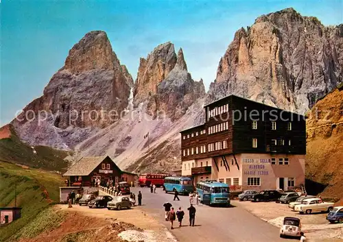 AK / Ansichtskarte Sellapass Hotel Maria Flora Sellapass