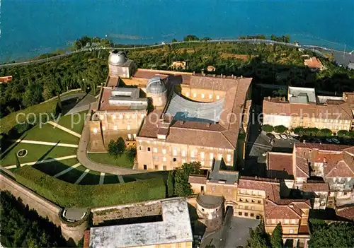 AK / Ansichtskarte Castelgandolfo Veduta aerea Giardini Pontifici e Palazzo Papale Castelgandolfo