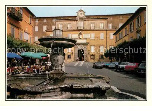 AK / Ansichtskarte Castelgandolfo Piazza della Liberta e Palazzo Pontificio Castelgandolfo